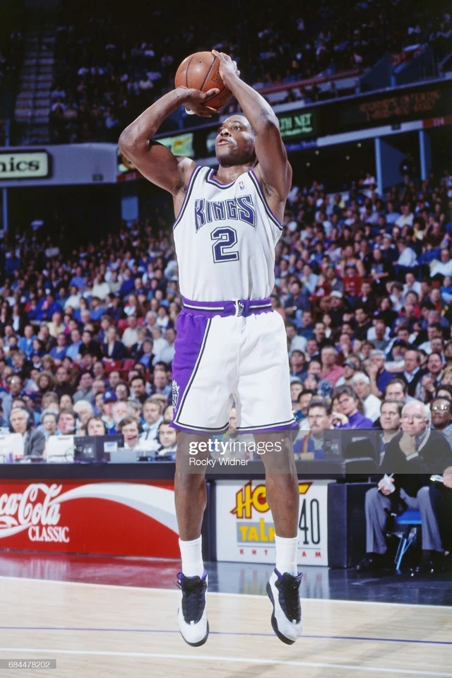 100% Authentic Mitch Richmond Signed Champion Kings Pro Cut Game Jersey JSA LOA - Image 2 of 4