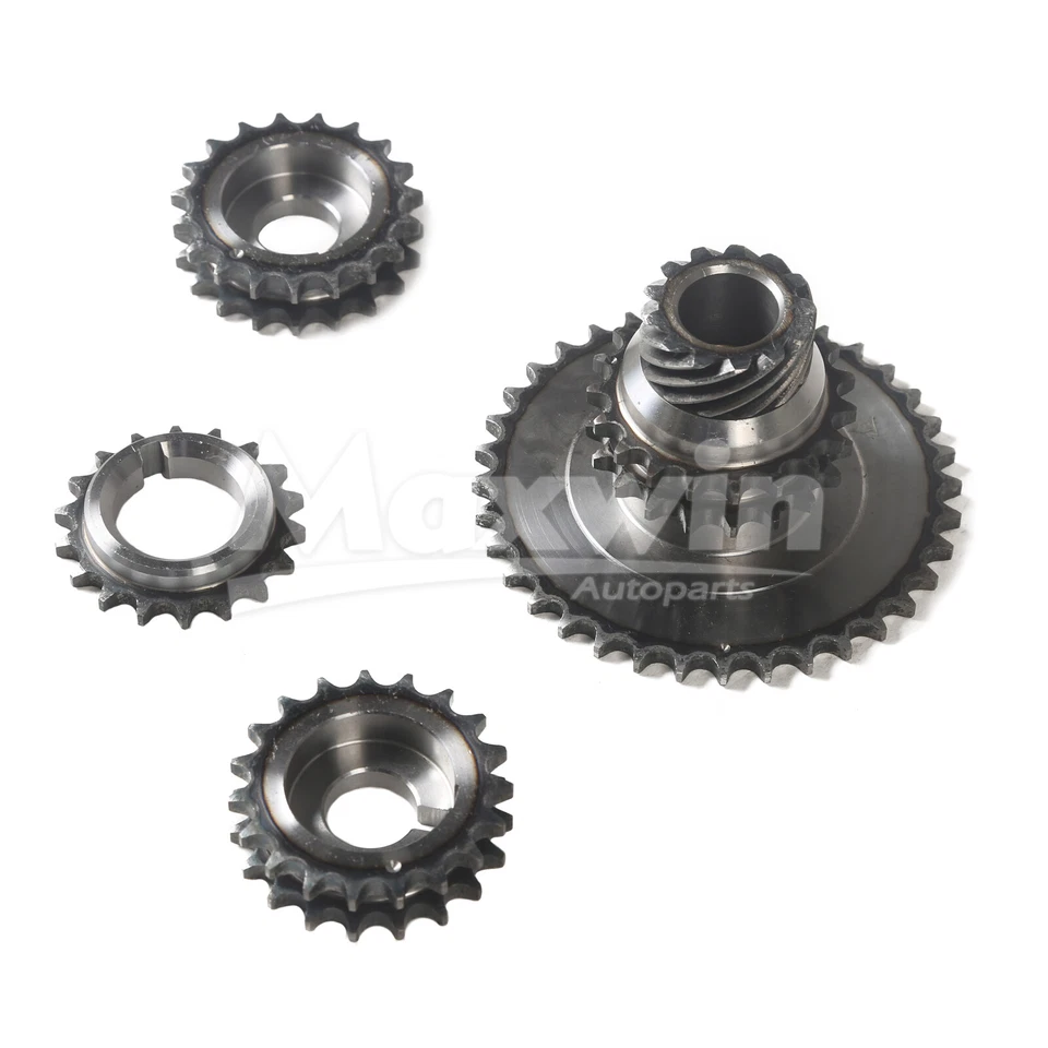 Timing Chain Kit Oil Water Pump Fit 91-99 Nissan 240SX 2.4L Foto 4 de 4