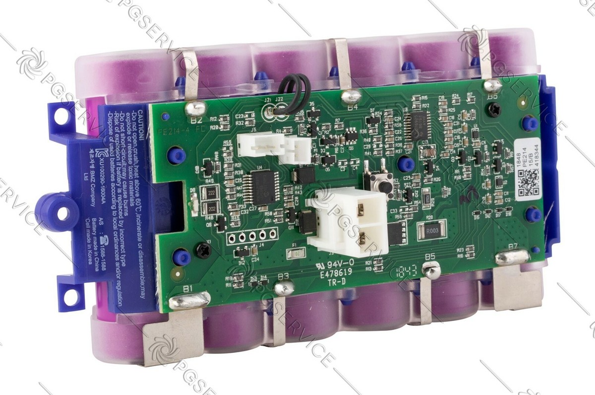Rowenta batteria + scheda PCB 21.9V scopa Air Force 360 460 RH90 