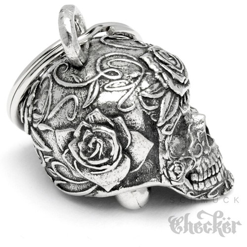 3D Totenkopf Biker-Bell Motorrad-Glocke Glücksbringer Biker Geschenk Bravo Bell - Bild 54 von 97