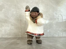Vintage C Alan Johnson Benny Boy figurine Alaska Eskimo Intuit 1963 N. 58
