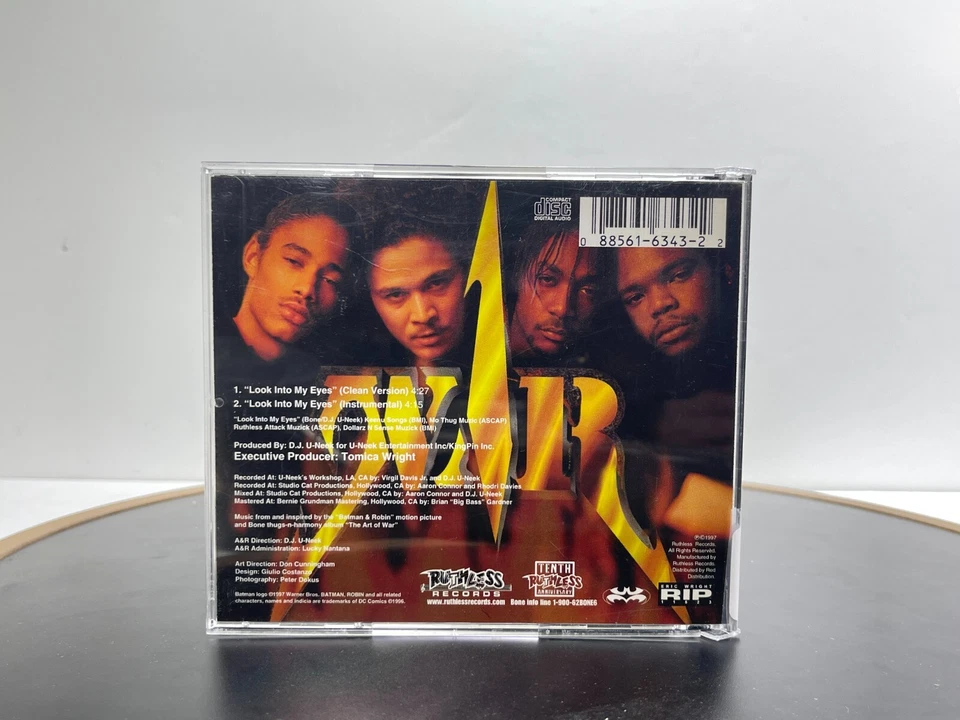 Bone Thugs-N-Harmony - Look Into My Eyes (CD, 1997, Ruthless Records) Foto 4 de 4