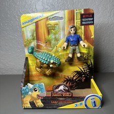 Fisher Price Imaginext Jurassic World Camp Cretaceous Ankylosaurus Bumpy  Ben