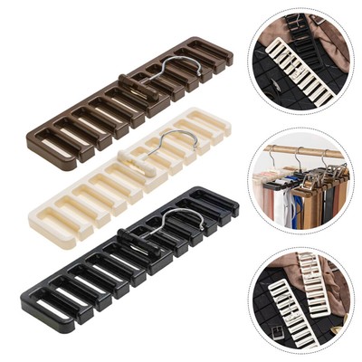 3Pcs Belt Hanger Tie Hanger Belt Hanger For Closet Belt Holder Tie Rack