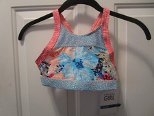 ATHLETA GIRL BORA BORA BIKINI SWIMSUIT TOP SIZE SMALL/7 NEW