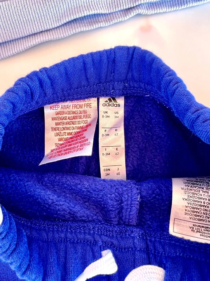 TUTA ADIDAS NEONATO PIU SCARPINE BUONE CONDIZIONI QUASI PARI A NUOVO - Immagine 4 di 4