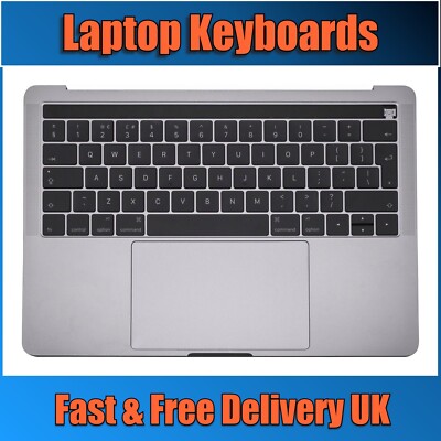 UK Handauflage Tastatur für MacBook Pro A1706 13'' 2016 2017 TopCase Space Grau