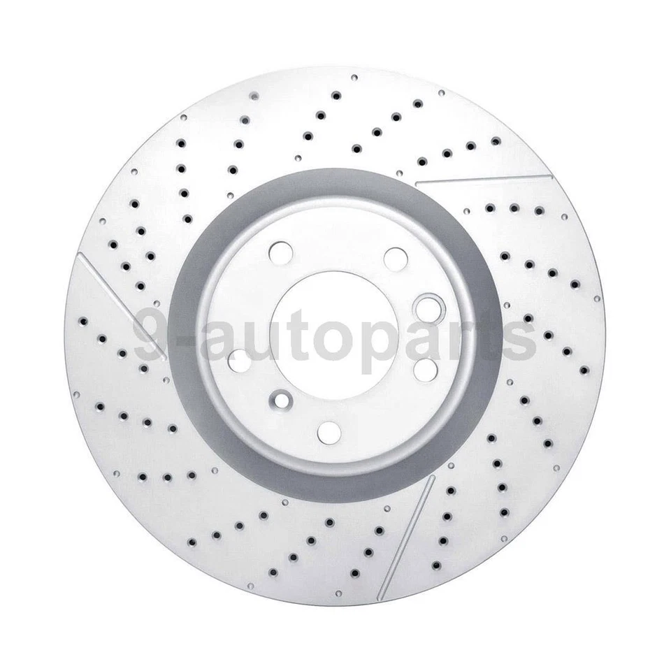 Rotores de freno de disco delanteros traseros DFC para Mercedes-Benz G63 AMG 2013-2018 Foto 2 de 4