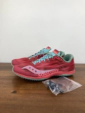 Saucony KilKenny XC Running Spikes Sneaker Shoes Pink S19022-5 Women’s Size 8.5
