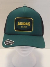 Adidas Men's Foam Trucker Hat Baseball Cap Green OSFM Mens New 5157015