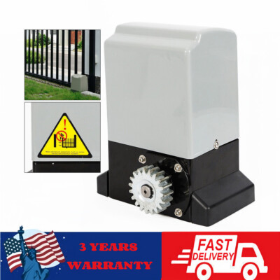 1400LBS Electric Automatic Sliding Gate Opener Door Operator&Remote Control 370W