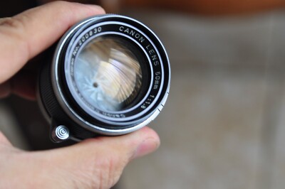 Canon Serenar 50mm F1.8 lens M39 mount screw mount lens | eBay