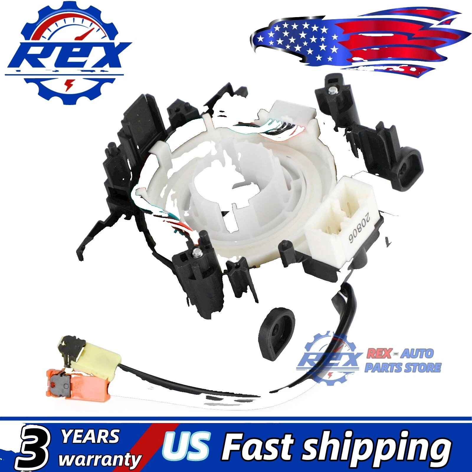 Interruptores para automóviles y camiones Rex Negro y Controles