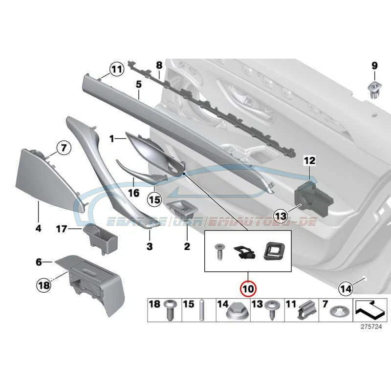 Original BMW 51417286924 - [SONDERANGEBOT] Reparatursatz