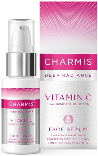 Charmis Deep Radiance Face Serum with Vitamin C,Hyaluronic & Salicylic Acid 30ml - 第 1/3 張圖片
