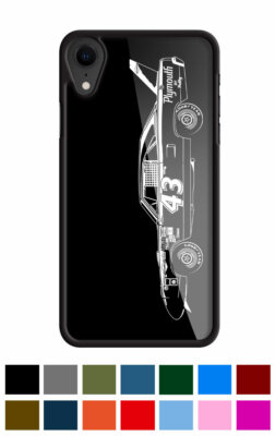 1970 Plymouth Superbird Petty NASCAR Profile Phone Case Apple iPhone Smartphone