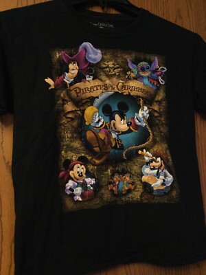 〜00s Pirates of Caribbean Disney Cruise Pirates Of The Caribbean - Disney Cruise Line - Black - Boys M | eBay