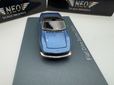 ミニカー NEO Fiat Dino Spider 2000 1/87 NEO 1/87 Fiat Dino