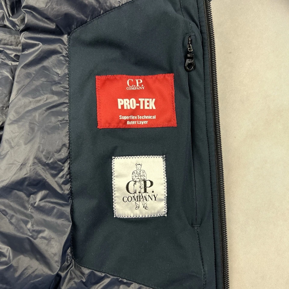 CP Company Pro Tek Puffer Jacket 3XL Coat Navy 5695 - Image 4 of 4