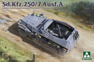 TAKOM 2212 1/35 Sd.Kfz.250/7 Ausf.A 81mm Mortar Carrier Schwerer Granatwerfer