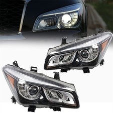 2pcs Leftright For 2014-2017 Infiniti Qx80 Full Led Headlight Assembly Wo Afs 2pcs Leftright For 2014-2017 Infiniti Qx80 Full Led Headlight Assembly Wo Afs