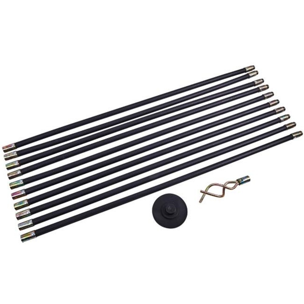 12 Piece Drain Rod Set Unlocks Blocked Drains Drains Plunger Drain Cleaning