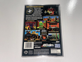 Revolution X (Sega Saturn, 1997) CIB Complete in Box with Reg Card + Foam N MINT