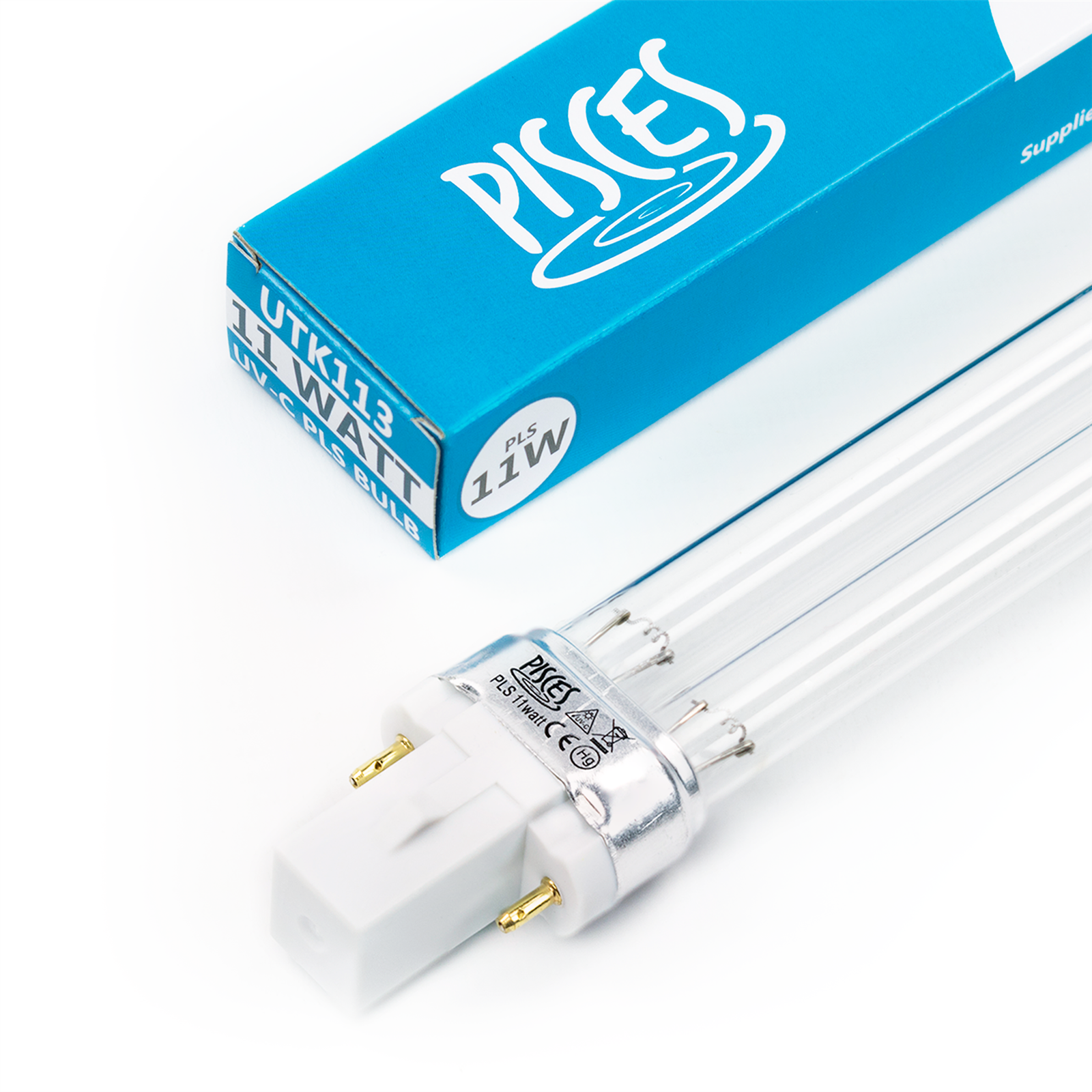 PISCES 11W WATT PLS POND UV BULB REPLACEMENT SPARE LIGHT TUBE FOR FILTER 236MM
