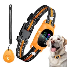 Collar Antiladrido Para Perros Con Beep Vibracion Recargable Sensor Inteligente