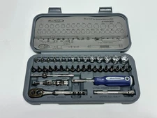 NEW Blue-Point Tools 38pc BLPATSCM38 Metric 1/4 Drive Socket Service Ratchet Set