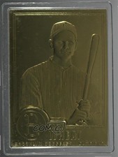 1995-2010 Danbury Mint 22K Gold Zack Wheat #127 HOF 9ca