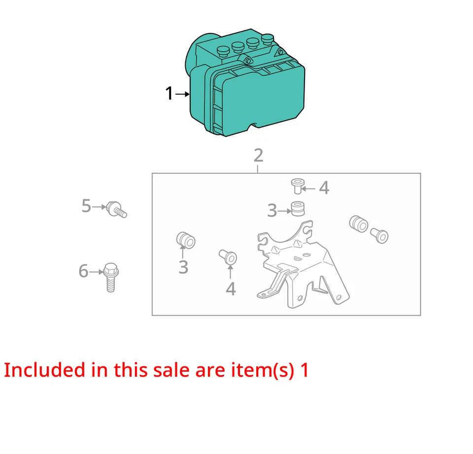 Модуль управления насосом 2008-2009 Scion Xd Abs KGMZ7 - Изображение 3 из 4