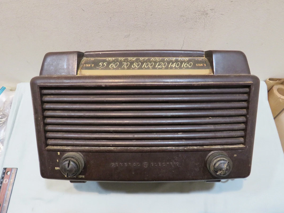 Ge Tube Radio In Collectible Tube Radios (1930-1949) | eBay