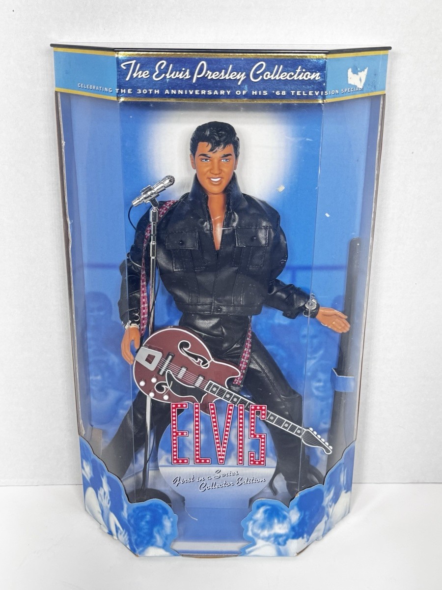 Vintage Elvis Presley Doll '68 Comeback Special #20544 Mattel 2998