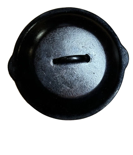 Lodge no 8 skillet lid cover see inside rim old one