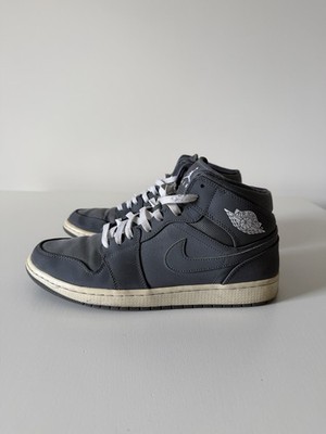 Nike Air Jordan 1 Mid Cool Grey 554724-022 Gr. 45 US 11 mit OVP
