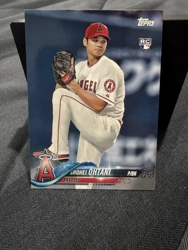 New Listing2018 Topps Series 2 Shohei Ohtani Pitching Rookie Card LA Angels #700