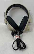 Califone 2924AV-PS Beige Black Adjustable Headband Over Ear Headphones Untested