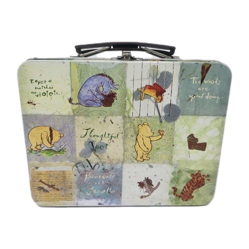 Vintage 1990 Winnie The Pooh Collectible Mini Lunchbox