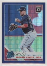 2019 Donruss Optic Rated Rookies Blue Pandora Prizm 10/99 Michael Chavis 0q1p