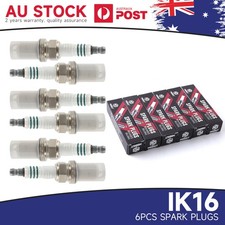 6pcs IK16 Iridium Spark Plugs For Nissan Honda Mitsubishi Dodge NEW