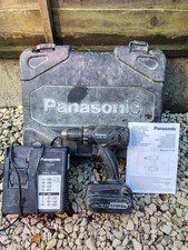 Panasonic 14.4v Drill Driver EY7440 With EY0L82 Charger And Battery And Case