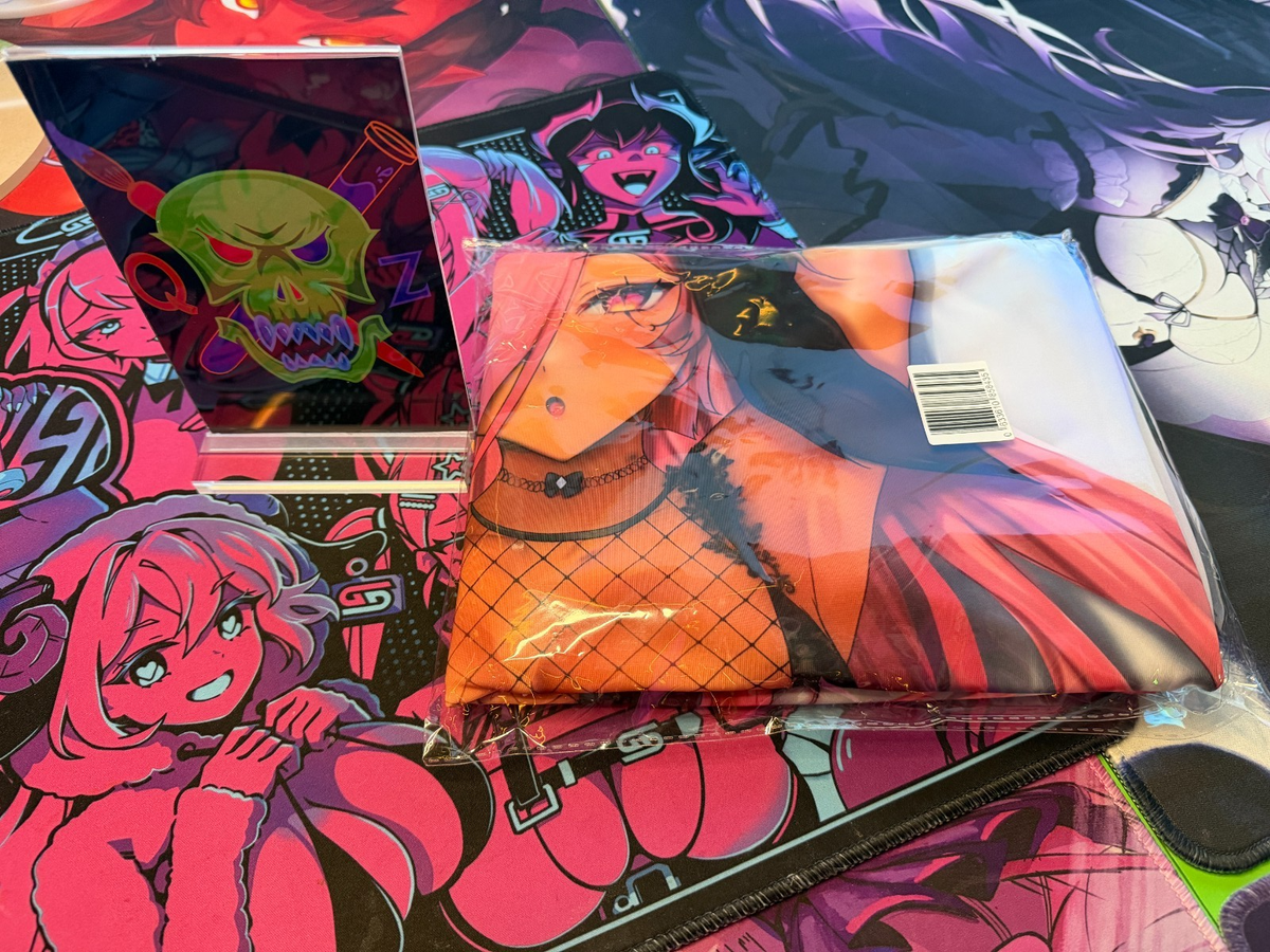 Gamersupps Waifu Trickywi Dakimakura Body Pillow Case New Sealed