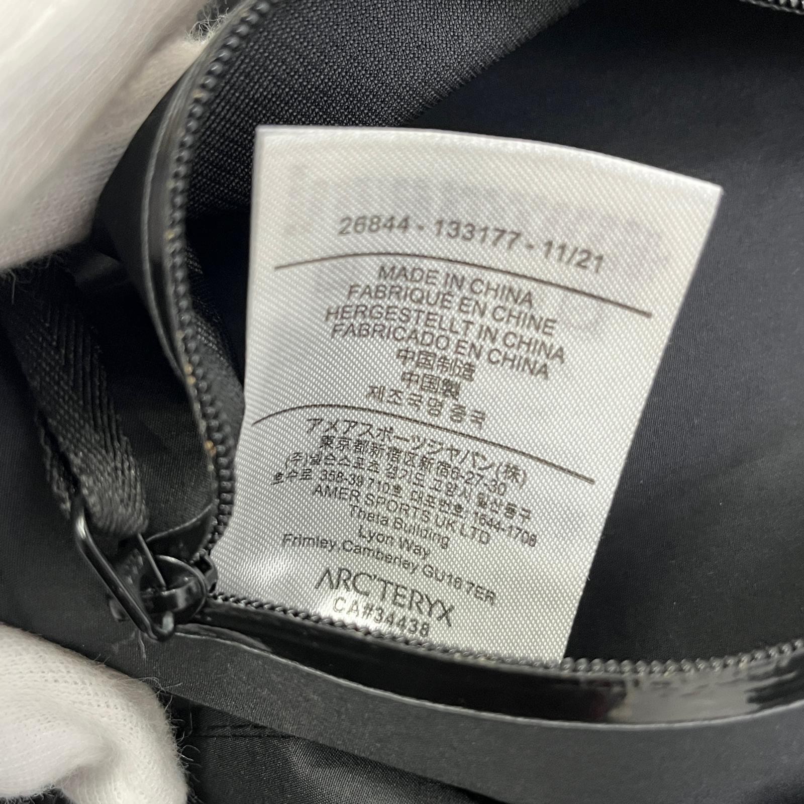 Arc'Teryx Beta Lt Giacca Parka Montagna 26844 Nero Taglia M