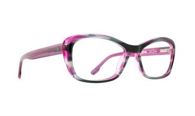 Authentic SPY+ Mona Fuchsia Sunset Demo Lens Women's Eyeglasses - 52 mm (8-13)