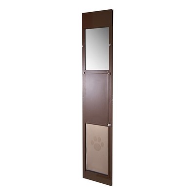 Uimoso Sliding Glass Door Pet Accessory for Dogs, Adjustable Height XL