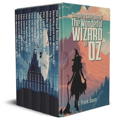 The Wonderful Wizard of Oz Complete 15 Books Collection by L. Frank Baum