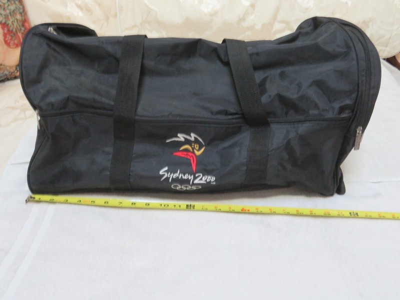 Vintage LARGE Sydney 2000 Olympics Duffle Bag - 24 inches x 12 inches Used Once