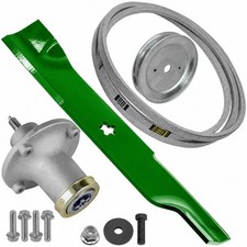 48" Deck Spindle Belt Blade Pulley For Husqvarna Z248F 539112170 539113425