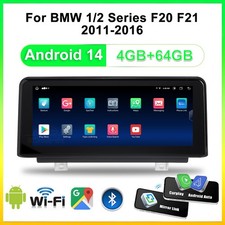 For BMW 1 2 Series F20 F21 F23 Android 14 Screen CarPlay 10.25inch Car Radio GPS